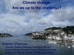Dr Graeme Pearman`s Presentation from the Sept 2010