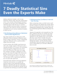 7 Deadly Statistical Sins Even the Experts Make