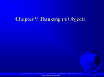 Chapter 6 Objects and Classes