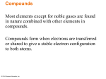 Ionic and Molecular Compounds