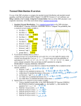 Normal Distribution Exercises