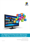 The Digital TV Transformation Opportunity