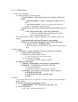 CH. 16 Weather Factors I. Energy in the atmosphere A. Energy from