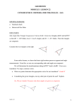 geometry module 1 lesson 22 congruenece