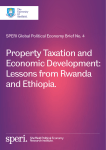 Property Taxation and Economic Development: Lessons
