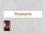 Dyspepsia - Medicine is an art