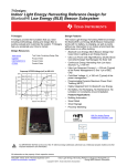 Indoor Light Energy Harvesting Reference Design for Bluetooth