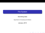 File System - McMaster Computing and Software
