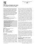 Cell cycle, proteolysis and cancer - Department of Pathology