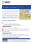 Climate Change Adaptation in RWANDA