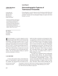 Echocardiographic Features of Tuberculous Pericarditis