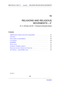 18 religions and religious movements – ii