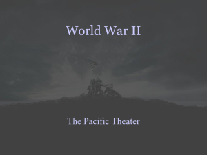Pacific theater powerpoint