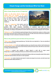 Climate Change and the Greenhouse Effect Fact