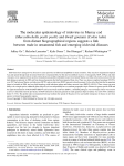 The molecular epidemiology of iridovirus in Murray cod