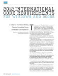 2012 international code requirements