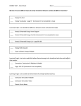 ENERGY UNIT – Check Sheet Name: Big Idea: How are different