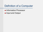 History of Computers - The Early Days