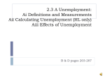 2.3II A Defining, Measuring and Effects of Unemployment N