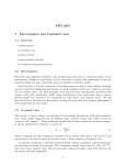 PHY140Y 7 Electrostatics and Coulomb`s Law