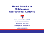 Heart Attacks in Middle aged Athletes