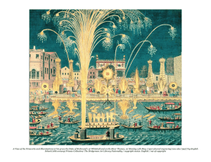 A View of the Fireworks and Illuminations at his grace