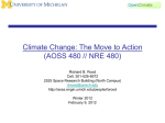 Climate Change: The Move to Action