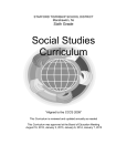Social Studies Curriculum - Stafford Township School District