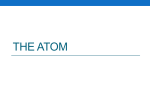 What is the atom?