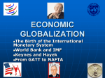 ECONOMIC GLOBALIZATION