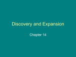 Discovery and Expansion
