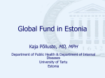 Global Fund in Estonia