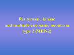 Ret is a receptor tyrosine kinase