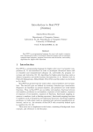 Introduction to Real PCF (Notes)