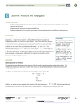 Algebra II Module 1, Topic A, Lesson 9: Teacher Version