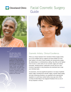 Facial Cosmetic Surgery Guide