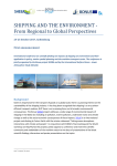 SHIPPING AND THE ENVIRONMENT - From Regional