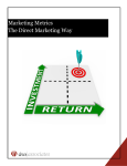 Marketing Metrics The Direct Marketing Way