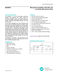 MAX9814 - Part Number Search