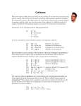 Collisions - faculty at Chemeketa