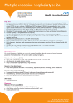 Multiple endocrine neoplasia type 2A