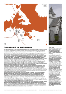 Churches of Auckland - Architecture Archive