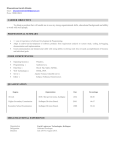 Curriculum vitae