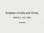 Empires of India and China - The Official Site - Varsity.com