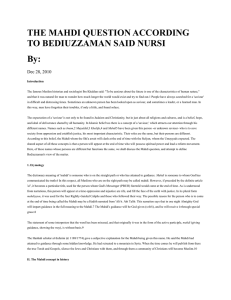 Save as Word - Bediüzzaman Said Nursî