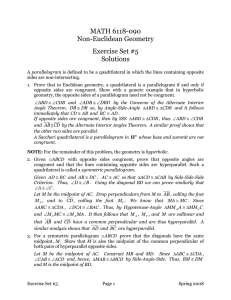 Homework05 Solutions