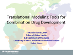 Translational Modeling Tools for Combination Drug Development