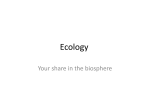 Ecology PowerPoint