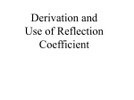 Reflection Coefficient