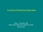 Common Endocrine Disorders